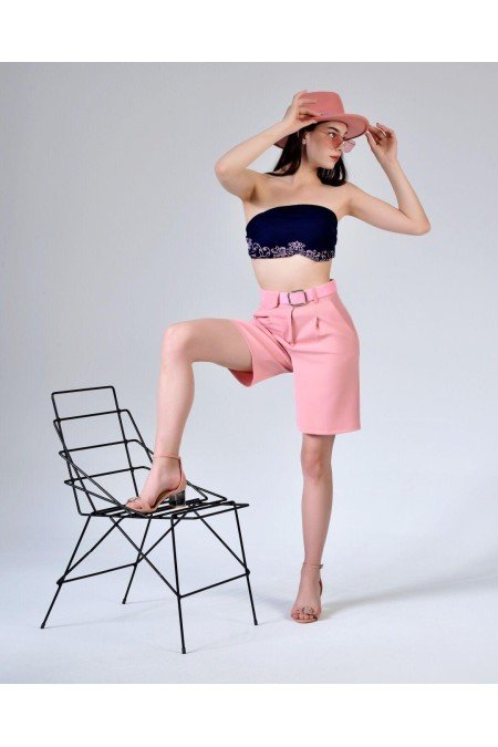 Pembe Şort Pembe Şort