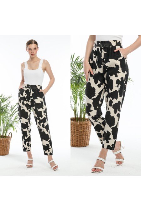 Desenli Pantolon