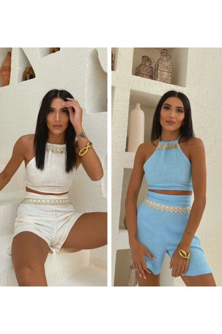 Beyaz Takım Keten Kumaş Beyaz Takım Keten Kumaş