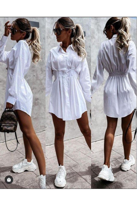 Beyaz Elbise Gömlek Elbise Beyaz Elbise Gömlek Elbise