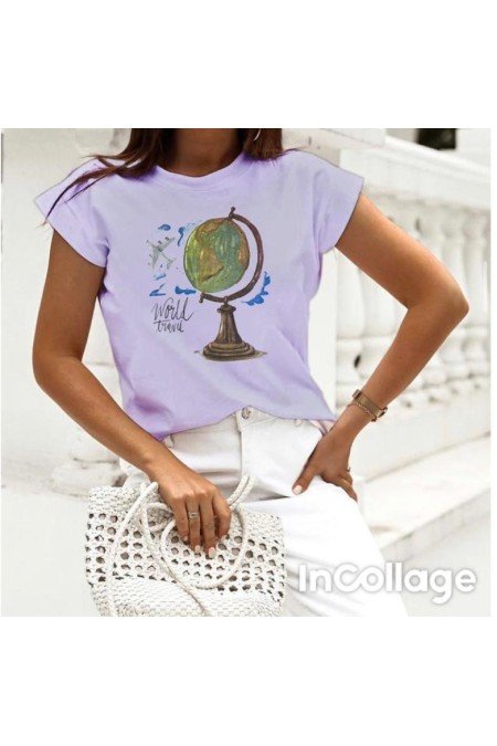 Lila Tshırt Lila Tshırt