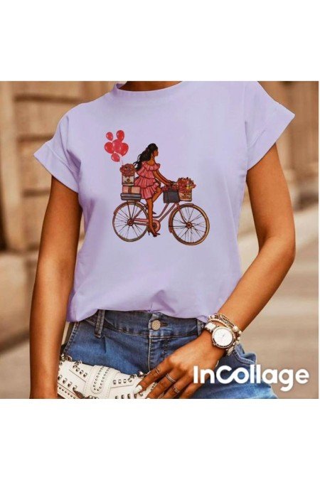 Lila Tshırt Lila Tshırt