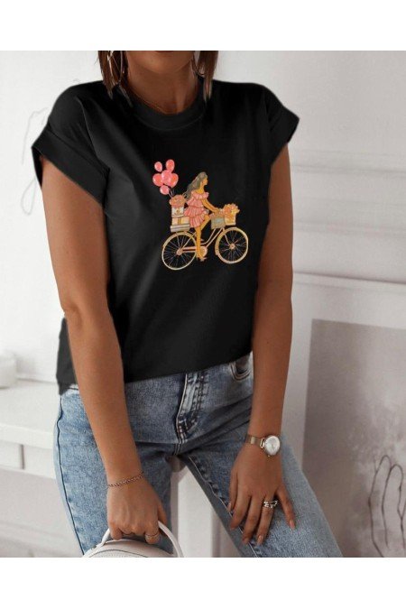 Siyah Tshırt Siyah Tshırt