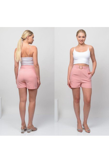 Pembe Şort Pembe Şort