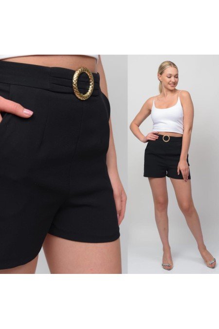 Siyah Şort Siyah Şort