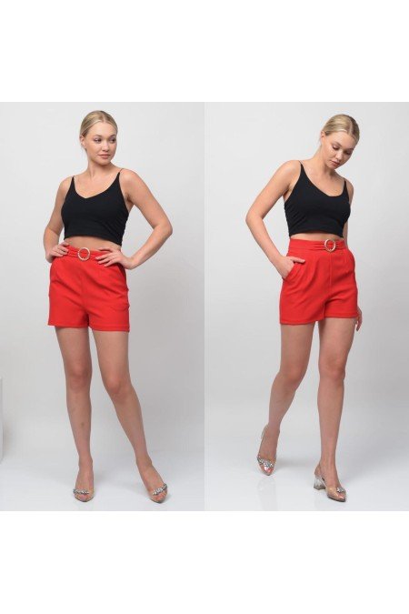 Kırmızı Şort Kırmızı Şort