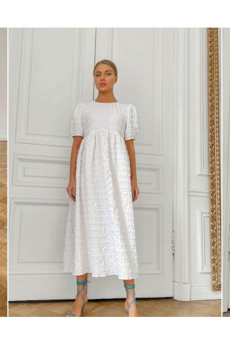 Beyaz Elbise Fisto