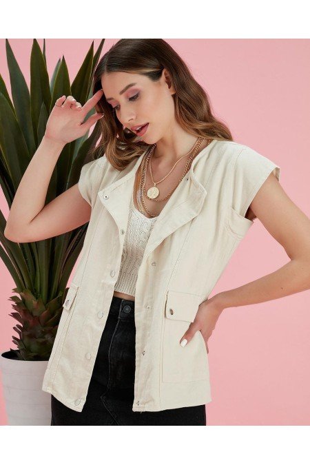 Ekru Ceket Ekru Ceket