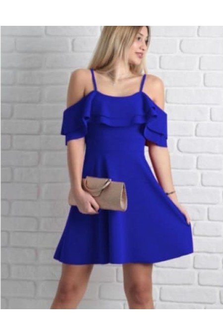 Saks Elbise Krep Kumaş