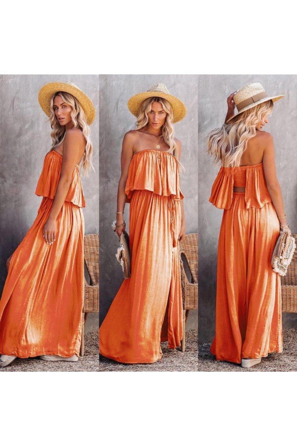 Orange Elbise Orange Elbise