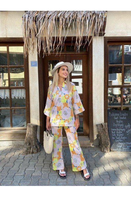 Desenli Takım Desenli Takım