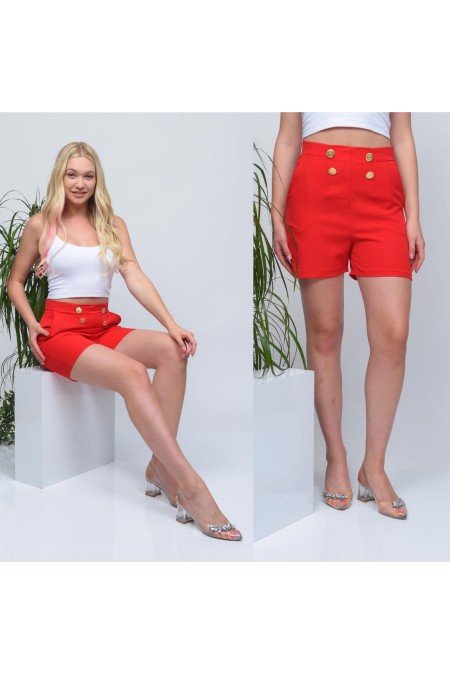 Kırmızı Şort