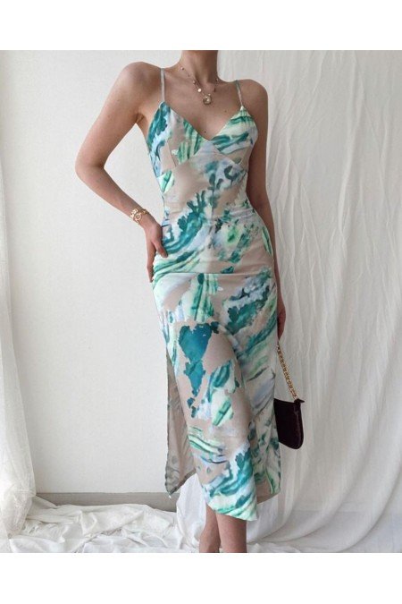 Desenli Elbise Desenli Elbise