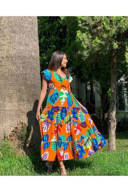 Desenli Elbise Desenli Elbise