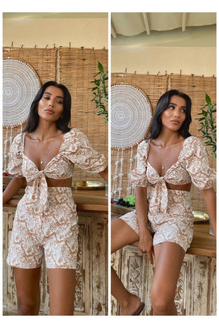 Desenli Takım Desenli Takım