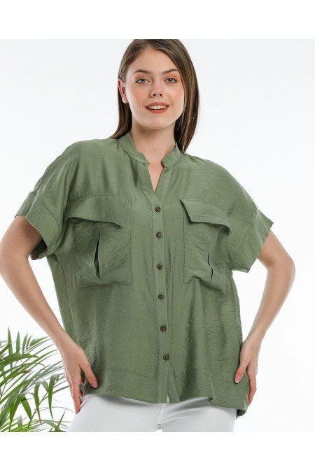 Koyu Yeşil Gömlek