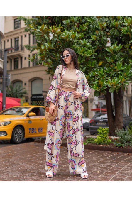 Desenli Takım Desenli Takım