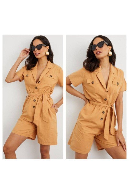 Hardal Tulum Şort Hardal Tulum Şort