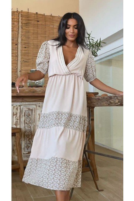 Bej Elbise Fisto Bej Elbise Fisto