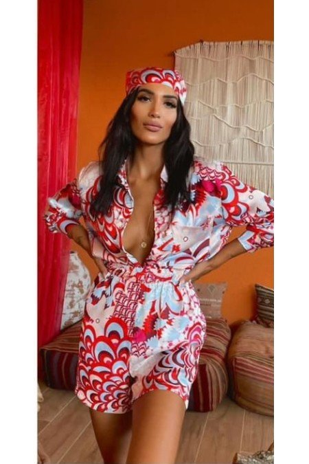 Desenli Takım Desenli Takım