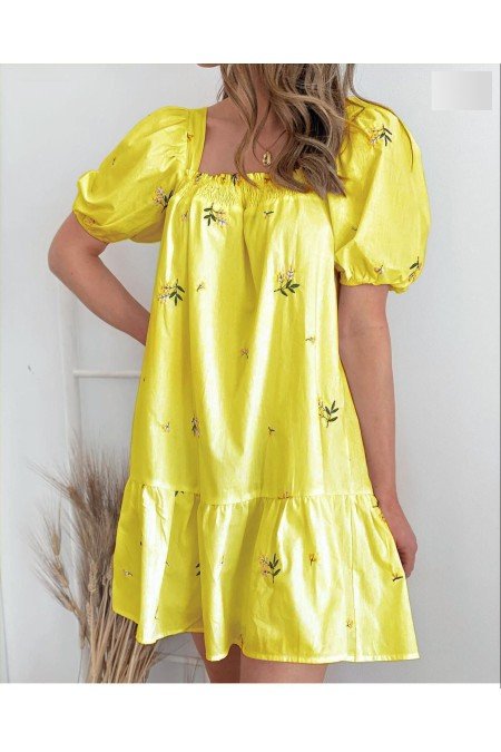 Beyaz Elbise Tricoton Kumaş Beyaz Elbise Tricoton Kumaş