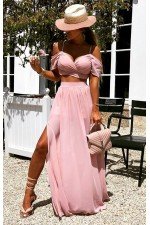 Pembe Elbise Süprem Kumaş Pembe Elbise Süprem Kumaş