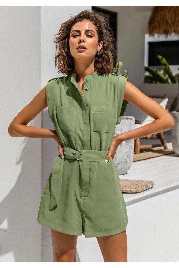 Haki Tulum Şort Haki Tulum Şort