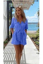 Mavi Tulum Şort Mavi Tulum Şort