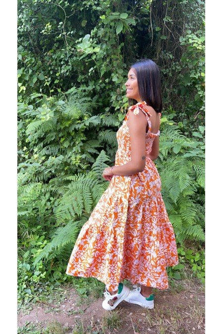 Orange Elbise Orange Elbise