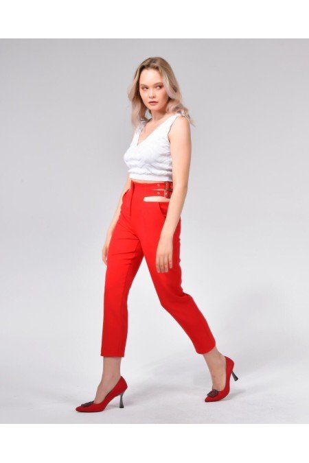 Kırmızı Pantolon