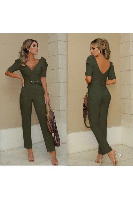 Yeşil Tulum Kemerli