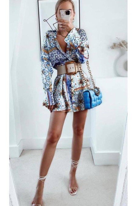 Desenli Elbise Desenli Elbise