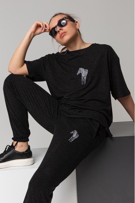 Siyah Eşofman Takım