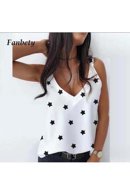 Beyaz Bluz Sandy Kumaş