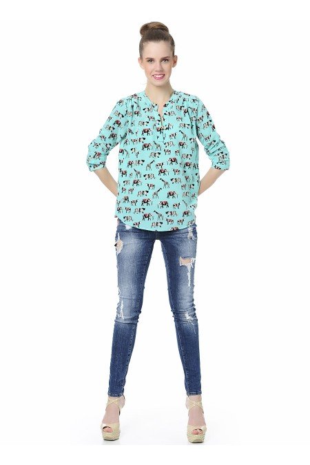 Turkuaz Tunik