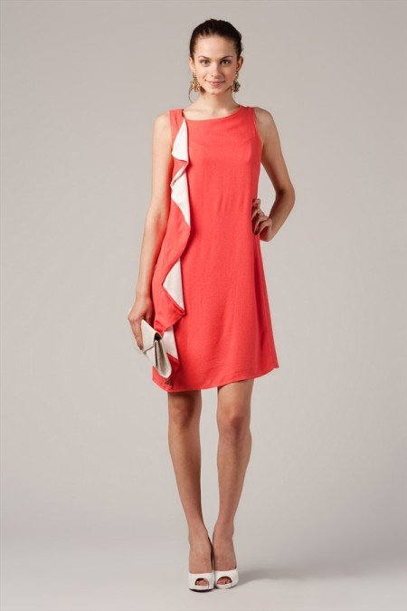 Nar Çiçeği Elbise