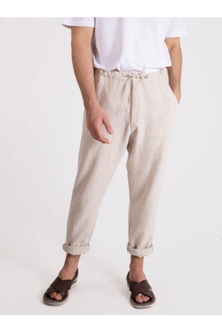 Taş Erkek Pantolon Keten