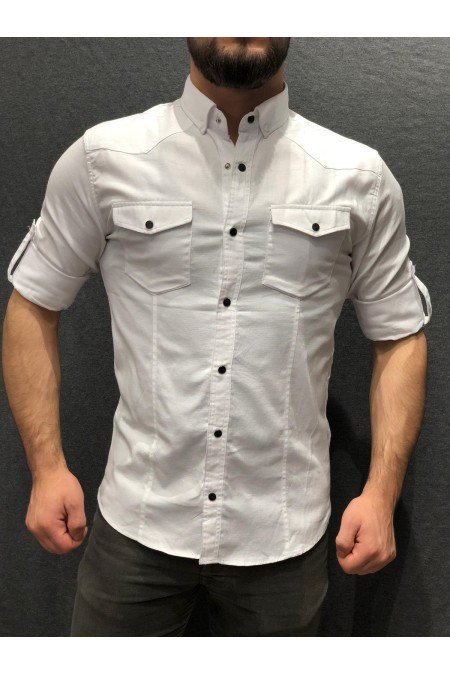 Beyaz Erkek Gömlek
