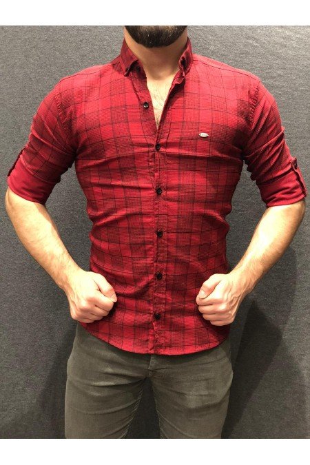 Kareli Erkek Gömlek