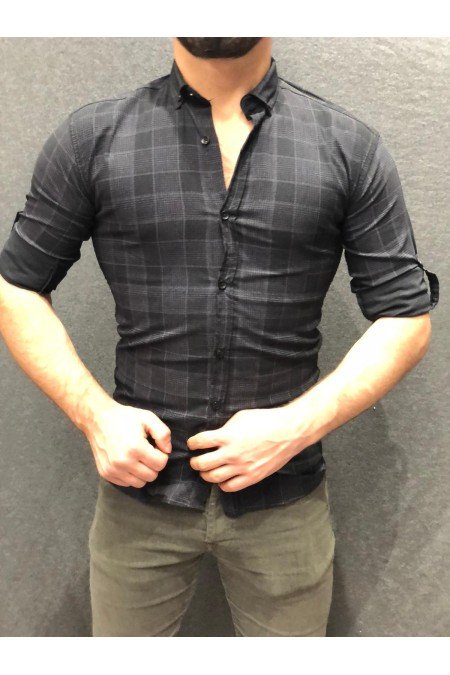 Kareli Erkek Gömlek