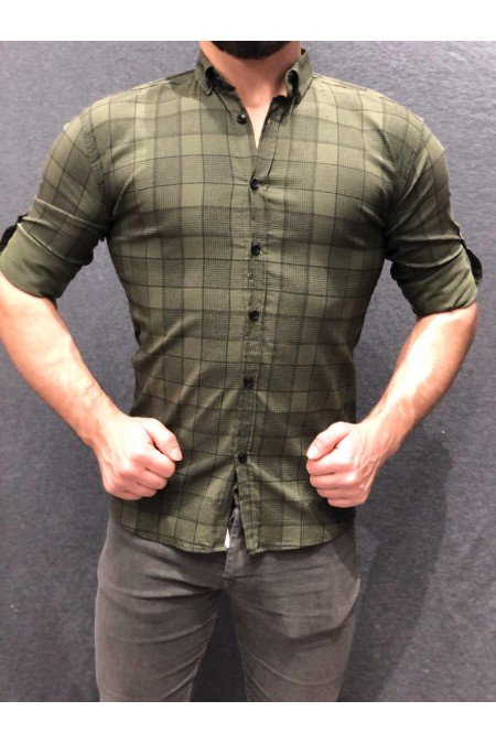 Kareli Erkek Gömlek