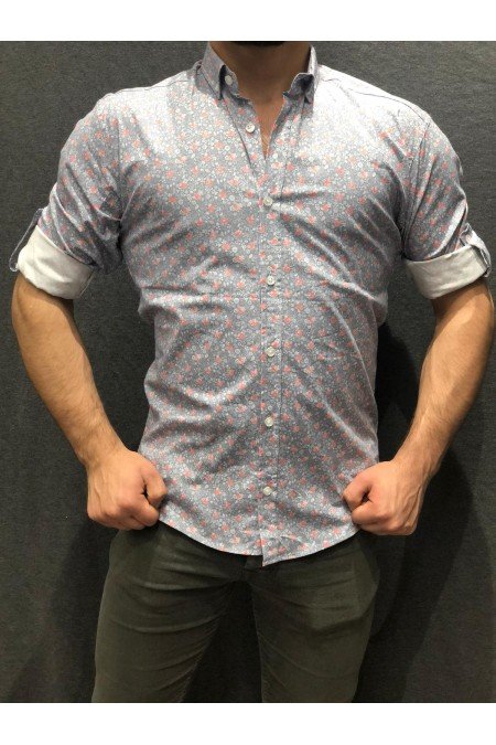 Desenli Erkek Gömlek