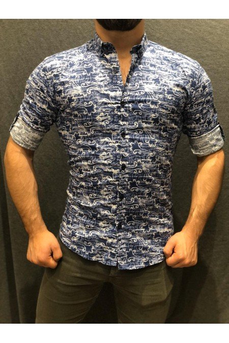 Desenli Erkek Gömlek