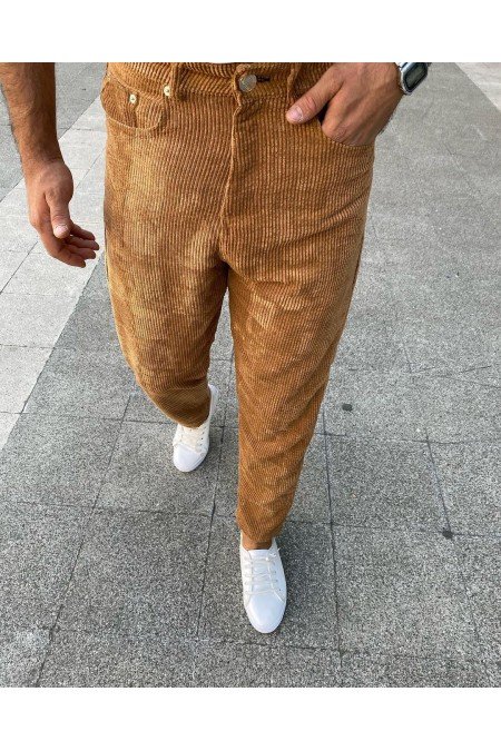 Sütlü Kahve Erkek Pantolon