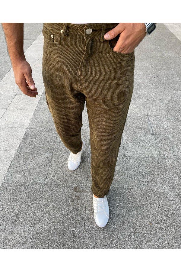Haki Erkek Pantolon Haki Erkek Pantolon