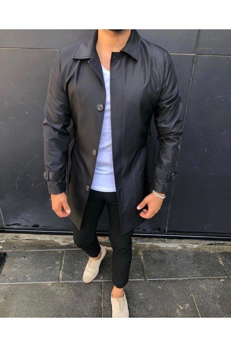 Siyah Erkek Mont