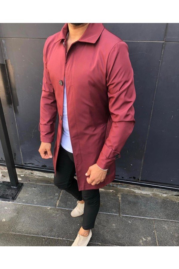 Bordo Erkek Mont Bordo Erkek Mont