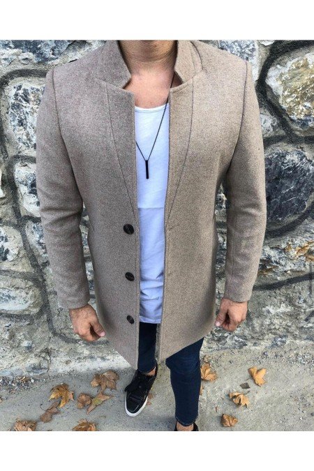 Sütlü Kahve Erkek Mont