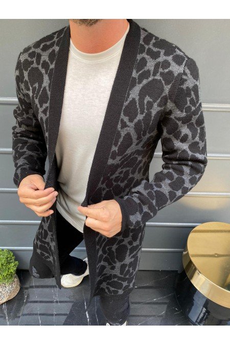 Gri Erkek Hırka Gri Erkek Hırka