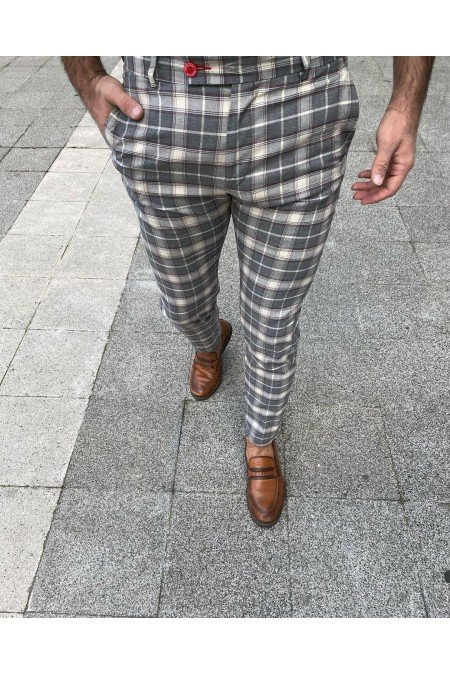 Ekose Erkek Pantolon Ekose Erkek Pantolon